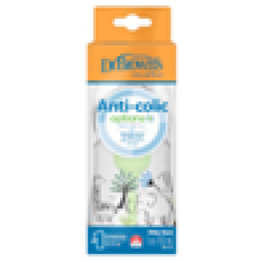 Options+ 仿母乳排氣奶樽 - 樹林彩繪 PP 5oz